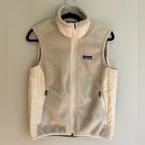 Patagonia Fuzzy Vest - Cream